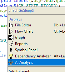 Visualization through automated source code analysis